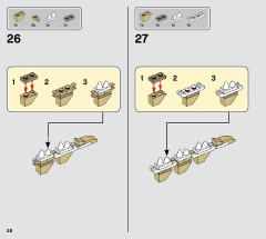 LEGO 76940 instructions page 28 – build guide