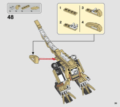 LEGO 76940 instructions page 39 – build guide