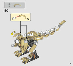 LEGO 76940 instructions page 41 – build guide