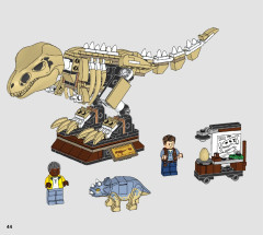 LEGO 76940 instructions page 44 – build guide