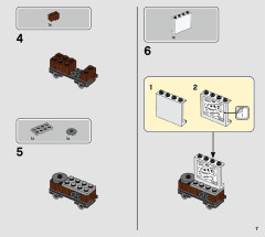 LEGO 76940 instructions page 7 – build guide