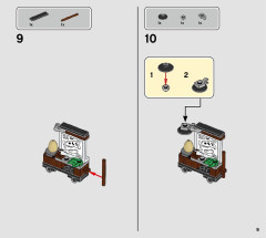 LEGO 76940 instructions page 9 – build guide