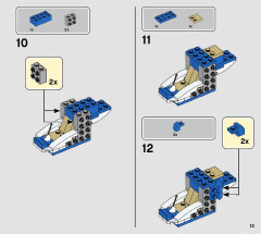 LEGO 76941 instructions page 13 – build guide
