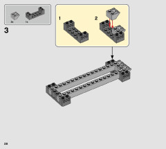 LEGO 76941 instructions page 28 – build guide