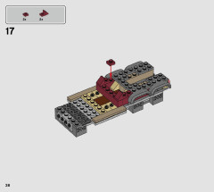 LEGO 76941 instructions page 38 – build guide