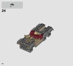 LEGO 76941 instructions page 44 – build guide