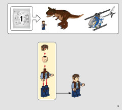 LEGO 76941 instructions page 5 – build guide