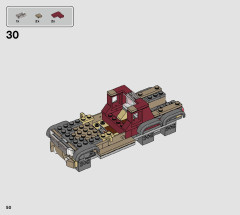 LEGO 76941 instructions page 50 – build guide