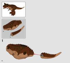LEGO 76941 instructions page 6 – build guide