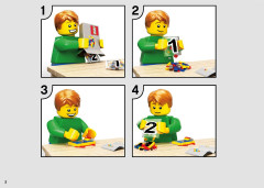 LEGO 76942 instructions page 2 – build guide