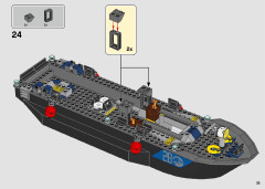 LEGO 76942 instructions page 35 – build guide