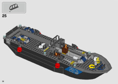 LEGO 76942 instructions page 36 – build guide