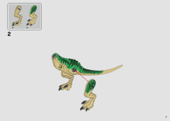 LEGO 76942 instructions page 7 – build guide