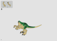 LEGO 76942 instructions page 8 – build guide