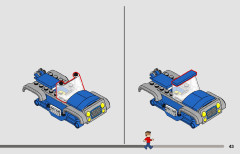 LEGO 76943 instructions page 43 – build guide