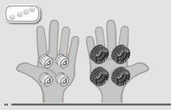 LEGO 76943 instructions page 44 – build guide