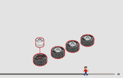 LEGO 76943 instructions page 45 – build guide