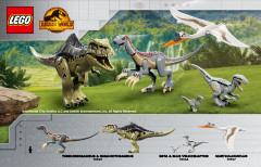 LEGO 76943 instructions page 52 – build guide