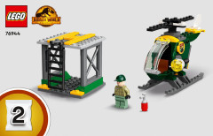 LEGO 76944 instructions page 1 – build guide