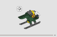 LEGO 76944 instructions page 25 – build guide