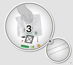 LEGO 76944 instructions page 3 – build guide