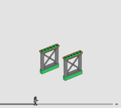 LEGO 76944 instructions page 43 – build guide