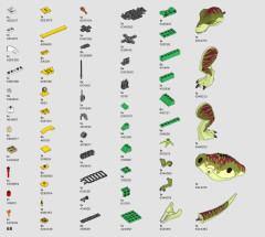 LEGO 76944 instructions page 68 – build guide