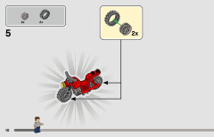 LEGO 76945 instructions page 10 – build guide