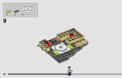 LEGO 76945 instructions page 24 – build guide