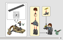 LEGO 76945 instructions page 35 – build guide