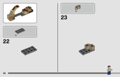 LEGO 76945 instructions page 36 – build guide