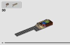 LEGO 76945 instructions page 42 – build guide