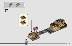 LEGO 76945 instructions page 49 – build guide