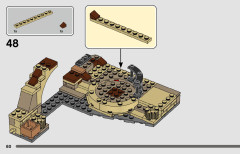 LEGO 76945 instructions page 60 – build guide
