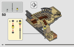 LEGO 76945 instructions page 62 – build guide