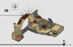 LEGO 76945 instructions page 67 – build guide