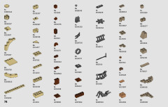 LEGO 76945 instructions page 74 – build guide