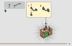 LEGO 76946 instructions page 21 – build guide