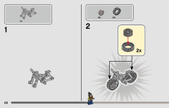 LEGO 76946 instructions page 22 – build guide