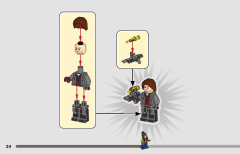 LEGO 76946 instructions page 24 – build guide