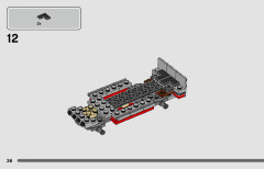 LEGO 76946 instructions page 36 – build guide