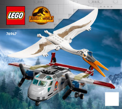 LEGO 76947 instructions page 1 – build guide