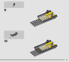 LEGO 76947 instructions page 13 – build guide