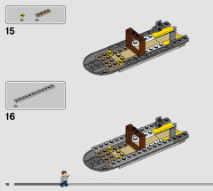 LEGO 76947 instructions page 16 – build guide