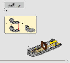 LEGO 76947 instructions page 17 – build guide