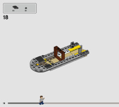 LEGO 76947 instructions page 18 – build guide