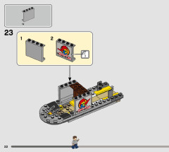 LEGO 76947 instructions page 22 – build guide