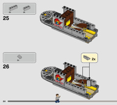 LEGO 76947 instructions page 24 – build guide