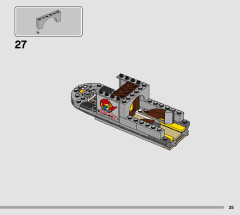 LEGO 76947 instructions page 25 – build guide