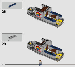 LEGO 76947 instructions page 26 – build guide